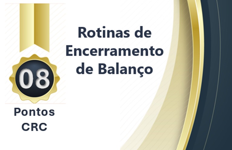 Rotina de encerramento de balanço